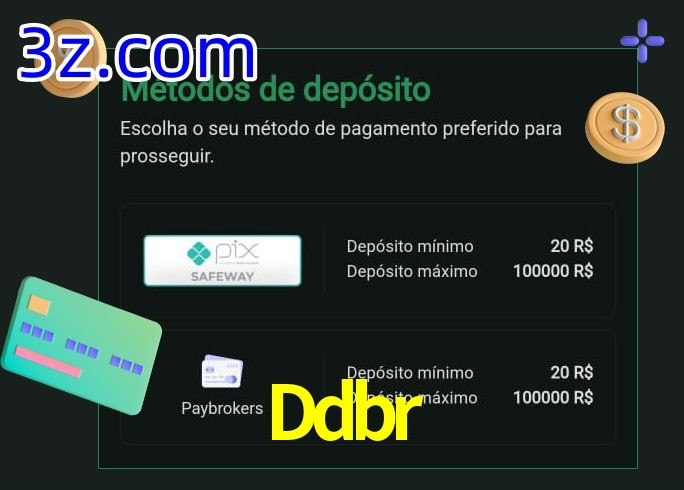 O cassino Ddbr oferece uma grande variedade de métodos de pagamento